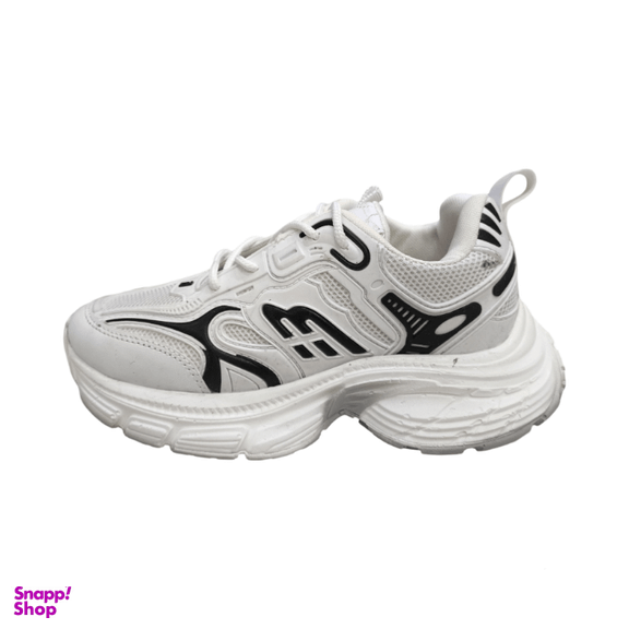 کفش راحتی زنانه مدل بالنسیاگا کارگو روبیکا کد 13838 رنگ سفید مشکی