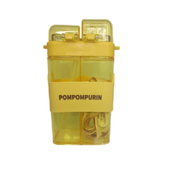 قمقمه آب مدل دو مخزنه خانواده کرومی طرح پام پام پورین گنجایش 0.5 لیتر