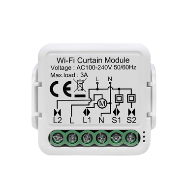 ماژول هوشمند پرده مدل PST-C01+RF WiFi