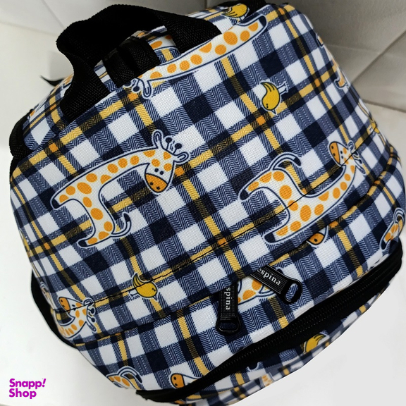 کیف مدرسه رسپینا مدل زرافه giraffe به همراه جا مدادی