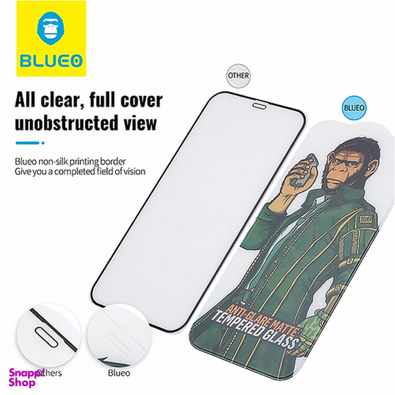 محافظ صفحه نمایش مات بلوئو مدل Anti-Glare Matte مناسب برای گوشی موبایل اپل iPhone 13 Pro Max / 14 Plus