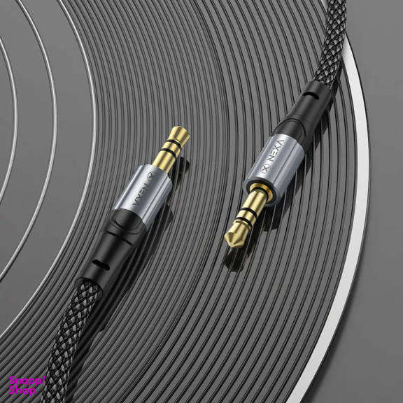 کابل دیتا صوتی AUX Jack 3.5mm نکسا مدل LX3 طول 1 متر