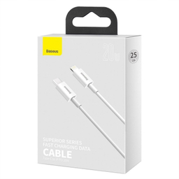 کابل دیتا Type-C به Lightning باسئوس مدل Superior Series طول 30 سانتی متر