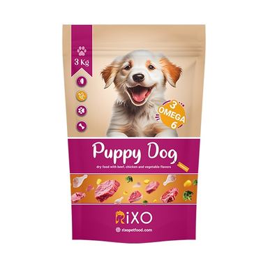 غذای خشک سگ ریکسو مدل Puppy Dog وزن 3 کیلوگرم