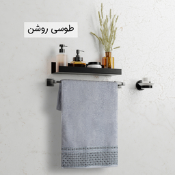 حوله حمام دنیز طرح امرالد سایز 100×150 سانتی متر