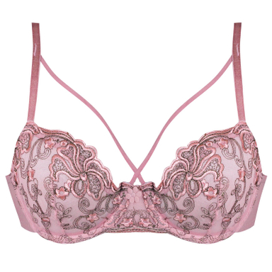 سوتین زنانه کارنا رز مدل فنردار کد 3377-17 رنگ صورتی