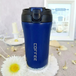 ماگ سفری مدل دو قفله coffee گنجایش 0.4 لیتر