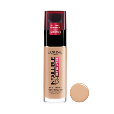 کرم پودر لورآل مدل Infaillible 32H شماره 220 حجم 30 میلی لیتر