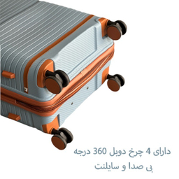 ست چمدان تیتان پلورا مدل TITANPLORA TP6666 TRAVEL IN STYLE مجموعه 4 عددی