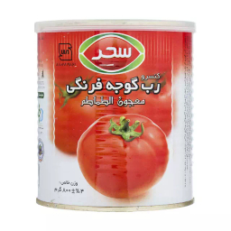 رب گوجه فرنگی سحر قوطی وزن 800 گرم