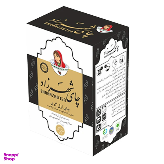چای سیاه ارل گری شهرزاد وزن 100 گرم
