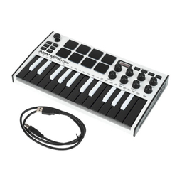 میدی کنترلر آکایی مدل MPK Mini MK3 White
