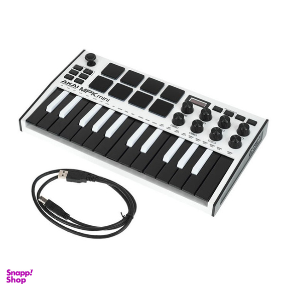میدی کنترلر آکایی مدل MPK Mini MK3 White