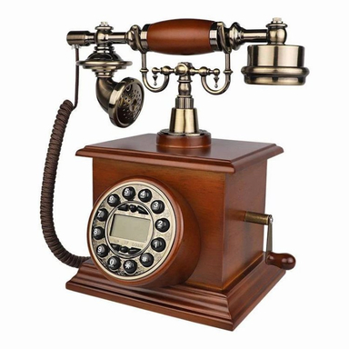 تلفن رومیزی چوبی والتر کد 33