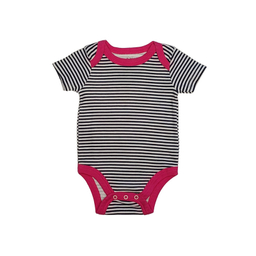 بادی آستین کوتاه نوزادی مدل 6224 مجموعه 2 عددی