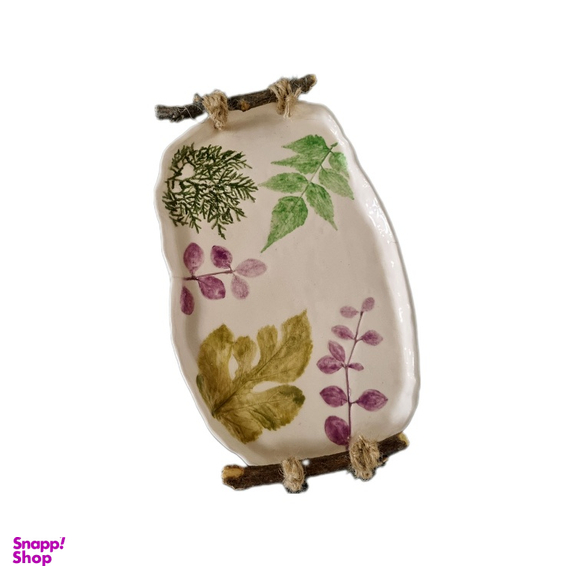 ظرف دستساز سرامیکی طرح طبیعت