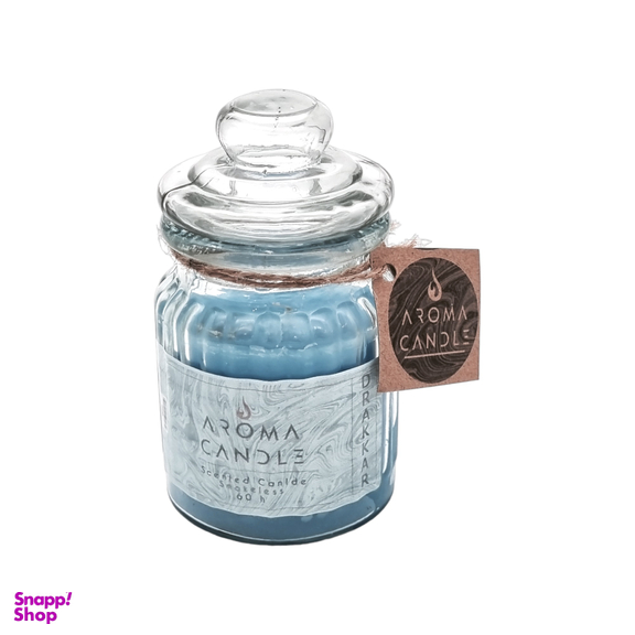 شمع معطر آروما کندل رایحه ادکلن Drakkar وزن 400 گرم