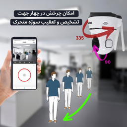دوربین مداربسته تحت شبکه اسفیورد مدل Z210 بی سیم