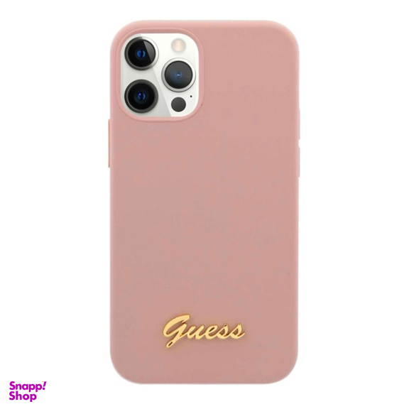 قاب موبایل سیلیکونی سی جی مدل Guess Silicone Case مناسب iPhone 12/12 Pro