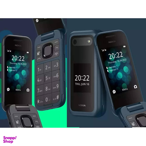 گوشی موبایل نوکیا مدل 2660 Flip دو سیم کارت ظرفیت 128 مگابایت و رم 48 مگابایت