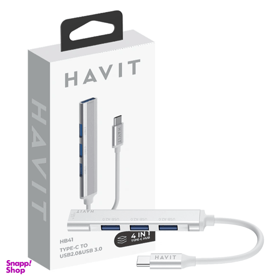 USB هاب هویت مدل Type-C HB41