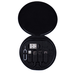 کابل تبدیل USB-C به USB-C و لایتنینگ و USB و micro-USB فوربری مدل RC190 طول 0.23 متر