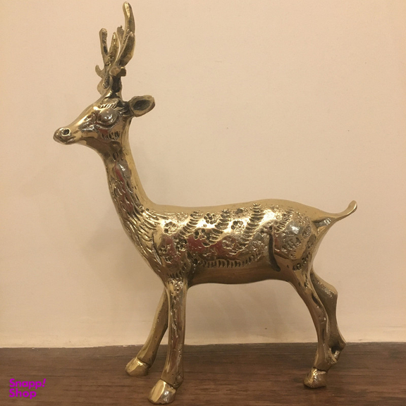 مجسمه برنجی مدل گوزن