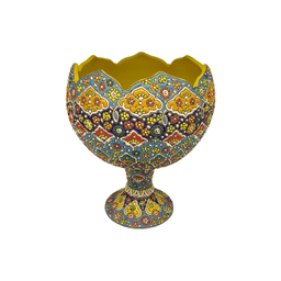 آجیل خوری میناکاری مدل لاله کد 1