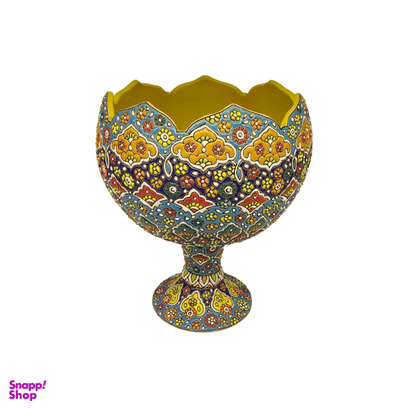 آجیل خوری میناکاری مدل لاله کد 1