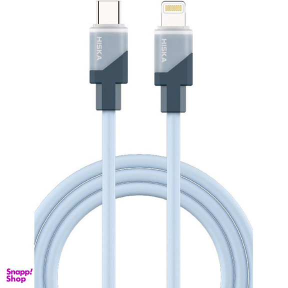 کابل تبدیل USB-C به لایتنینگ هیسکا مدل LX-881CL طول 1.2 متر