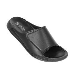 دمپایی راحتی مردانه شیما مدل پارس رنگ مشکی