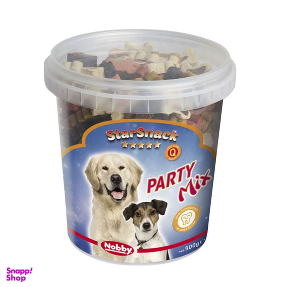 تشویقی سگ نوبی مدل Party Mix-B وزن 500 گرم