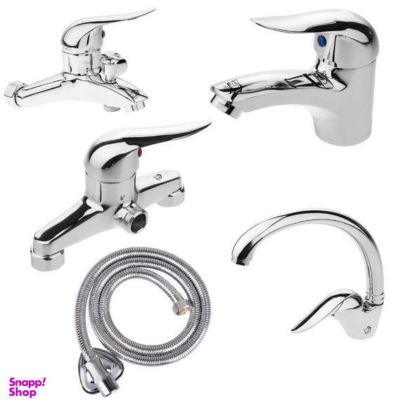 ست شیرآلات اندیکا مدل روژینا مجموعه 5 عددی