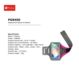 کیف ضد آب پرووان مدل PGB400 مناسب برای گوشی موبایل سایز 7 اینچ