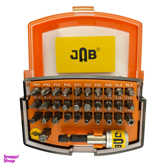 سری پیچ گوشتی مغناطیسی جاب مدل JB-PH32 مجموعه 32 عددی