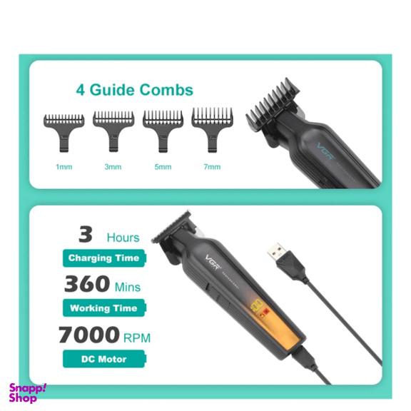 ماشین اصلاح سر و صورت وی جی آر مدل V-930