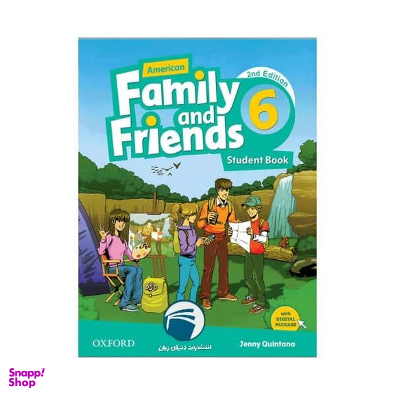 کتاب American Family and Friends 6 Second Edition اثر Naomi Simmons انتشارات دنیای زبان