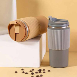 ماگ سفری دور سیلیکونی MS500 گنجایش 0.5 لیتر