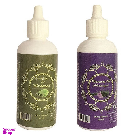 روغن بدن مرهم یاب مدل رزماری و قهوه سبز حجم 80 میلی لیتر مجموعه 2 عددی