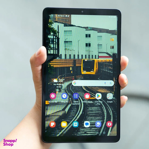 تبلت 8.7 اینچ سامسونگ مدل Galaxy Tab A9 4G ظرفیت 128 گیگابایت و رم 8 گیگابایت همراه با شارژر