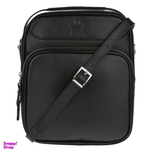 کیف دوشی مردانه رویال چرم کد W110