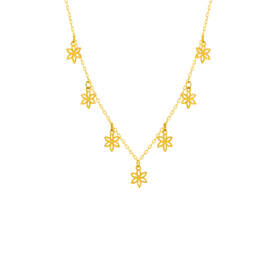 گردنبند طلا 18 عیار زنانه اقلیمه کد GT1364