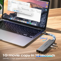 هاب 5 پورت USB-C لنشن مدل C25 HE