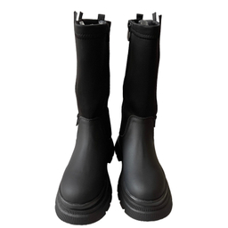 بوت زنانه طرح کلوین کلاین مدل CK21 رنگ مشکی