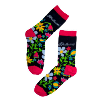 جوراب اسپرت زنانه چیتک مدل گل های رنگی