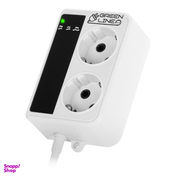 محافظ ولتاژ مدل گرین لاین کد GLP162-W سایز 5 متر