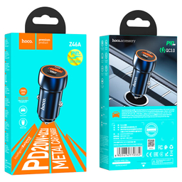 شارژر فندکی 20 وات هوکو مدل Z46A USB QC3.0 PD20W