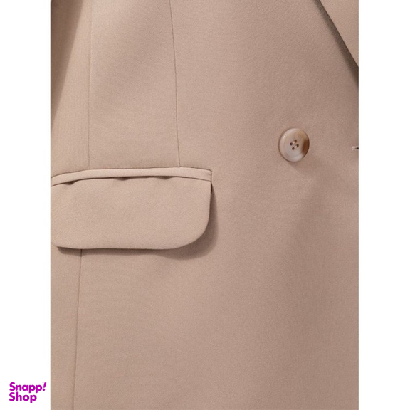 جلیقه رسمی زنانه برنس مدل نوژه رنگ نسکافه ای