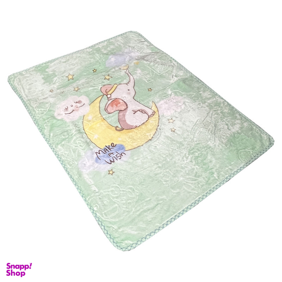 پتو کودک مدل فیل خوابالو سایز 120×100 سانتی متر