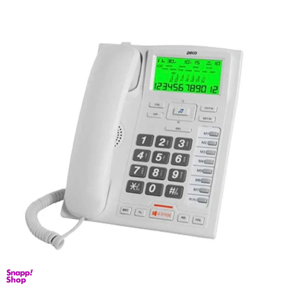 تلفن رومیزی باسیم دکو مدل DECO 885CID